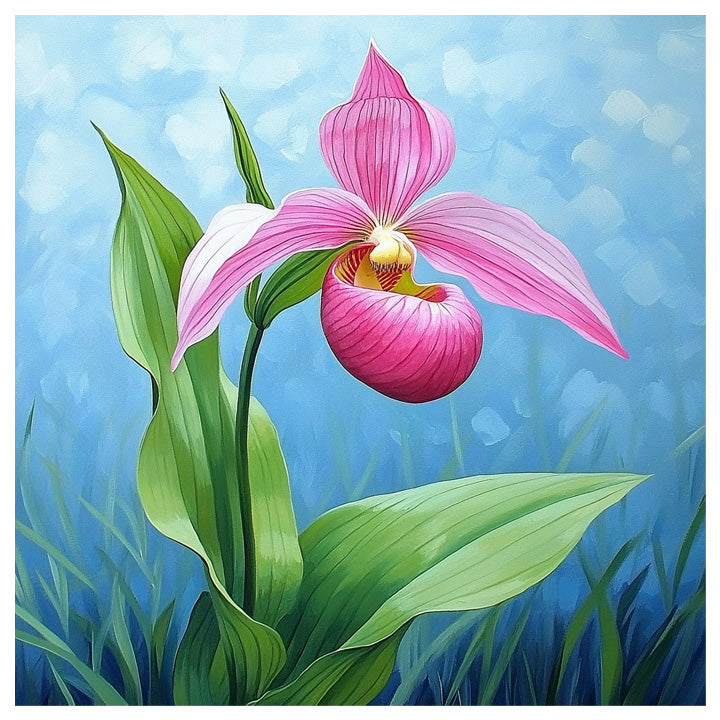 Loopy Impressions Pattern - Lady Slipper